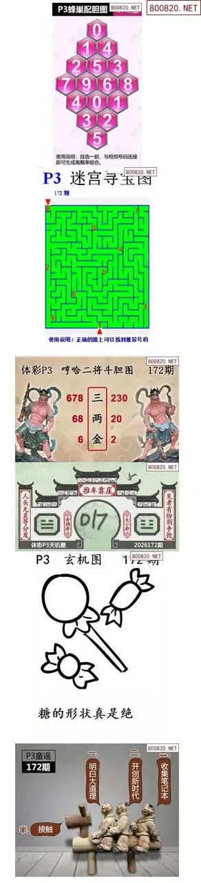 蜂巢天机图谜