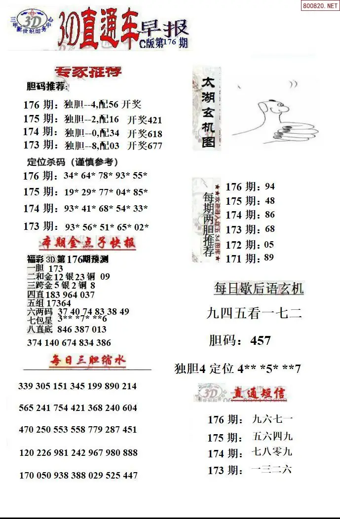 3D直通车3