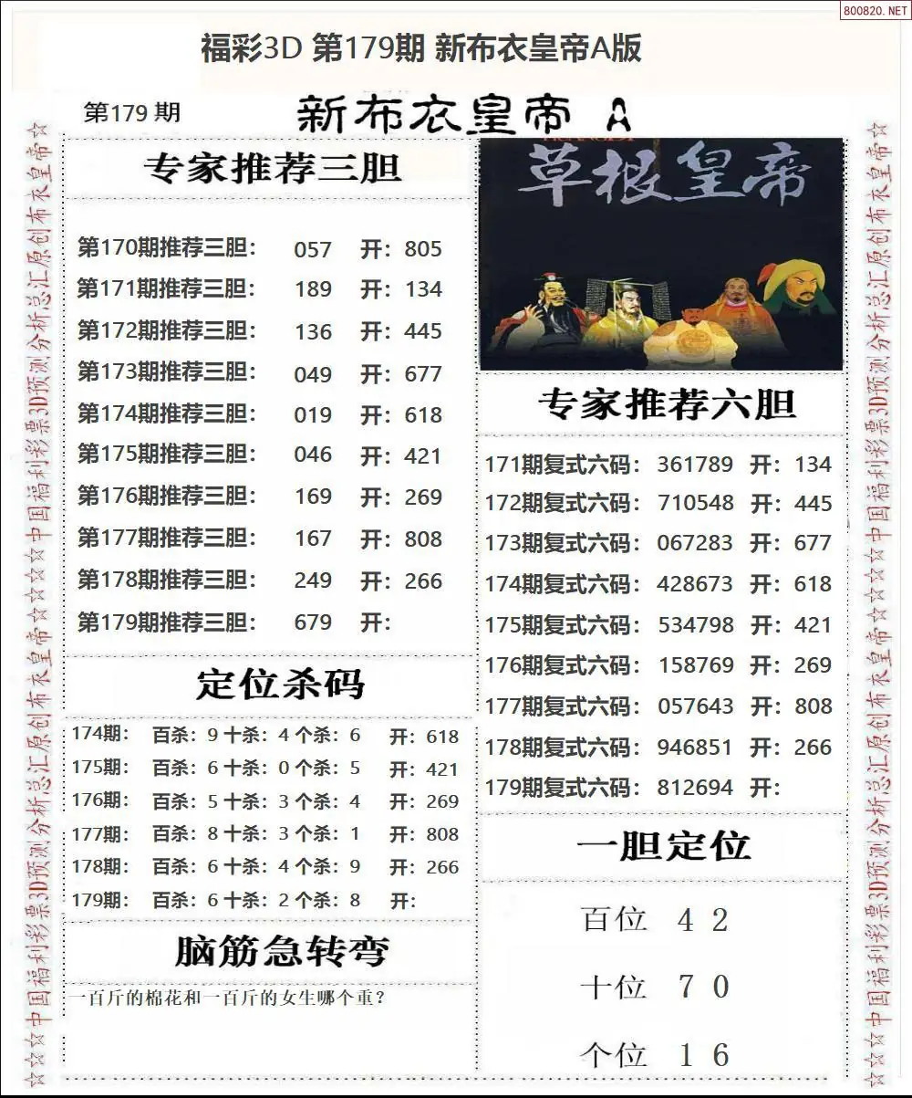 A57新布衣皇帝A