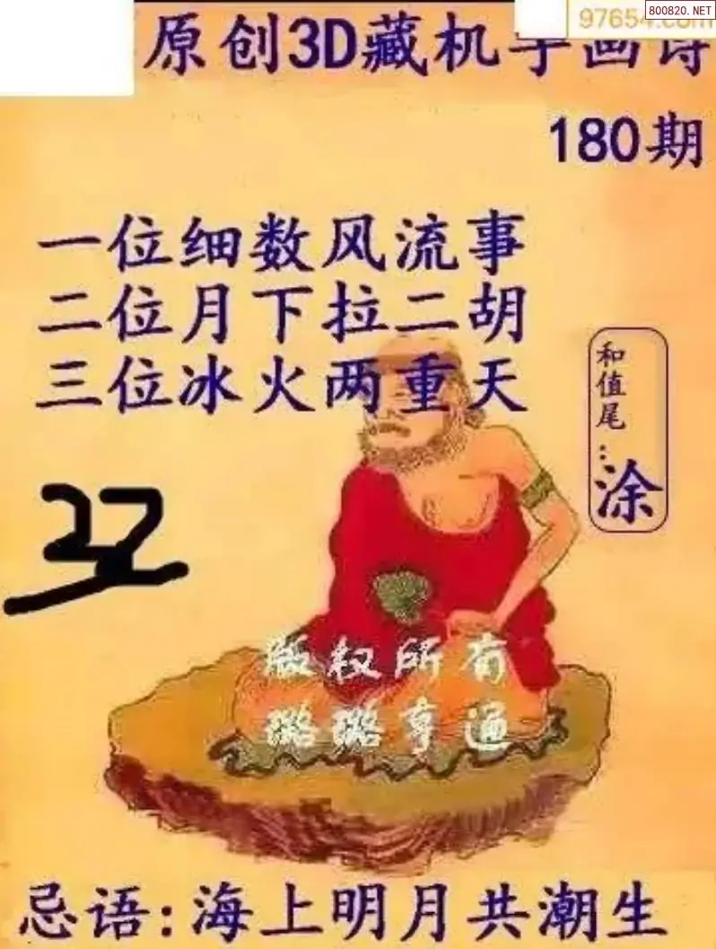牛彩3D藏机图
