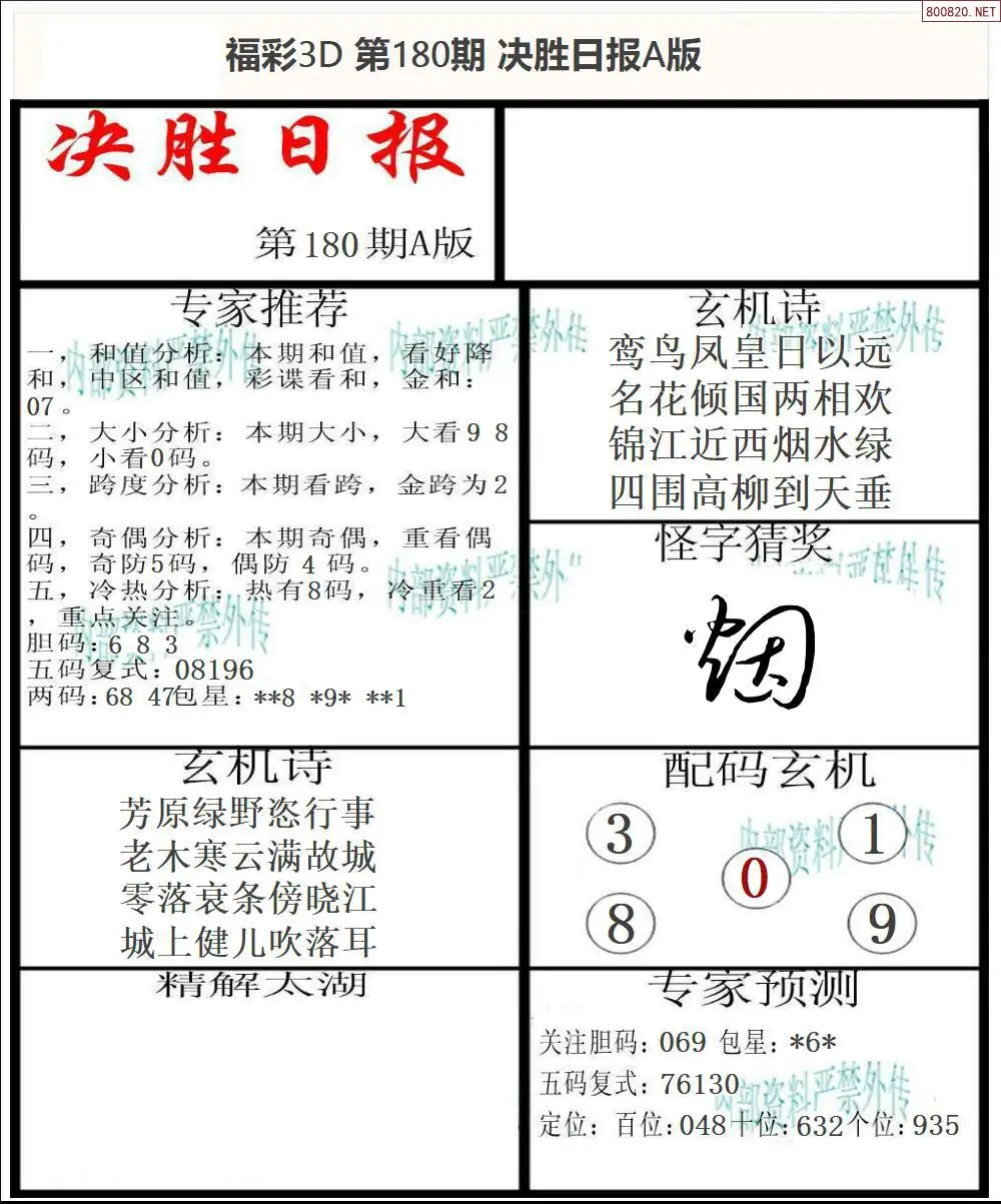 决胜报A版