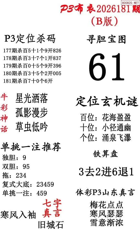 p3牛彩布衣B版