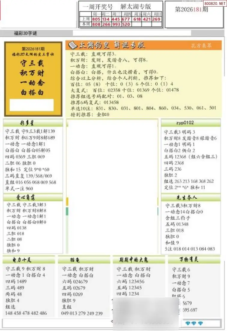 乐彩解太湖