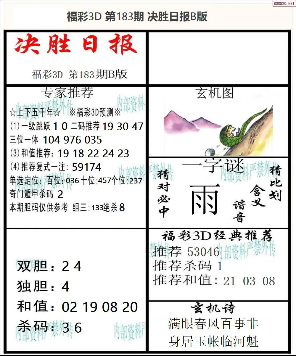 决胜报B版