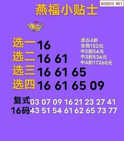 燕福小贴士