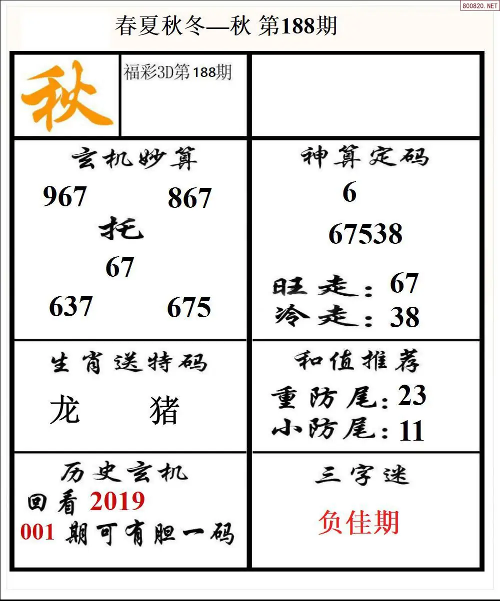 A191春夏秋冬3版