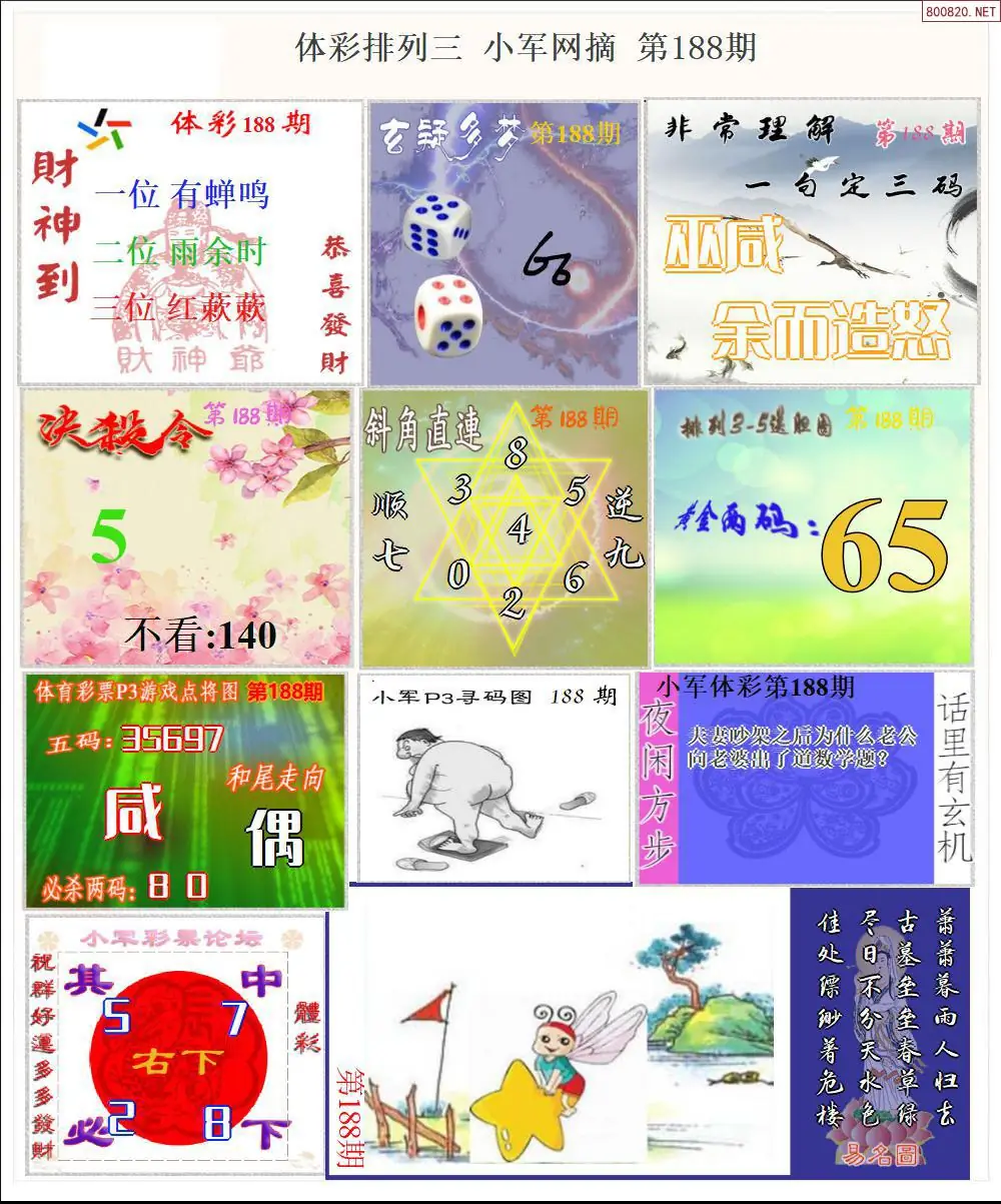 体彩P3小军网摘版