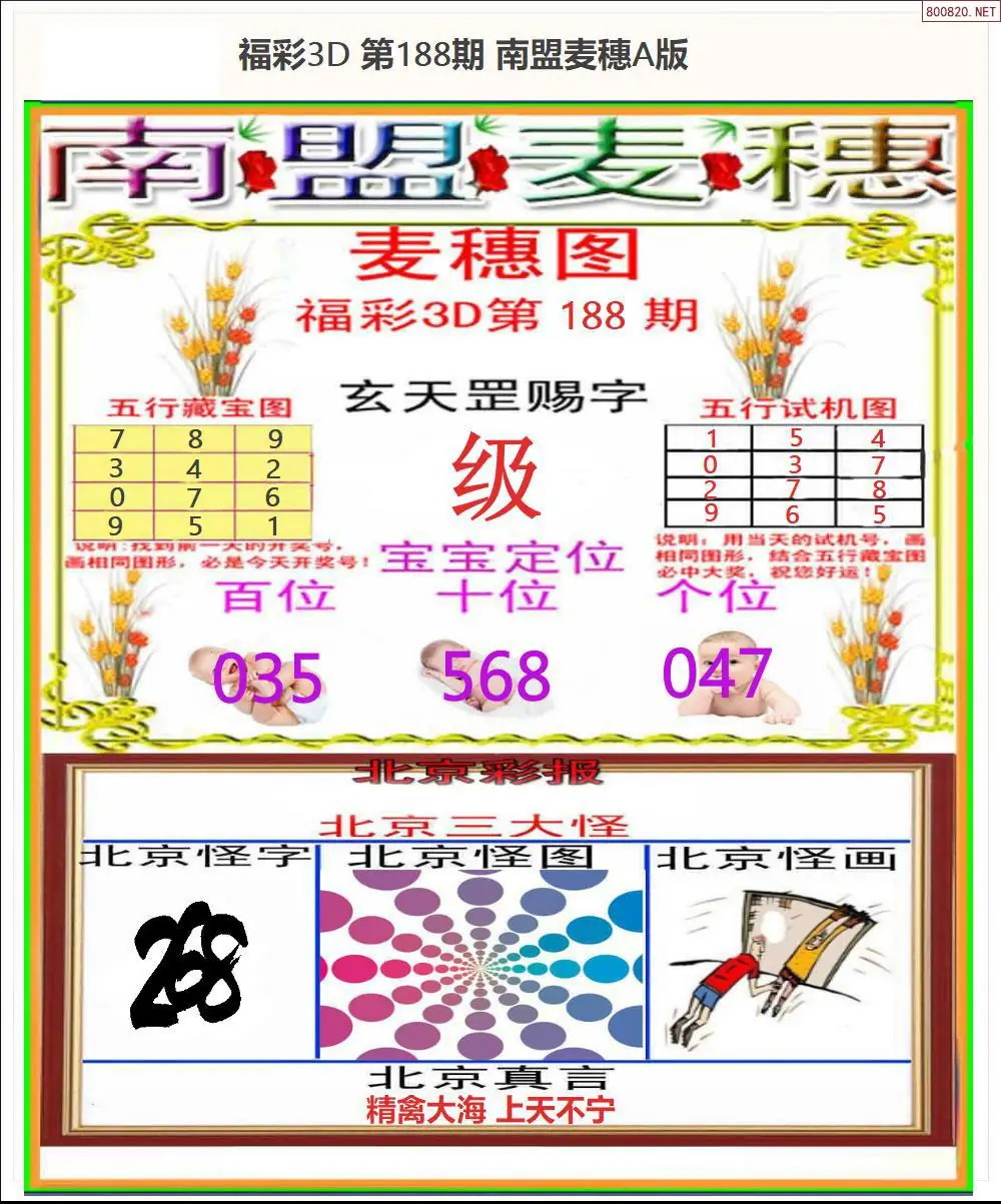 A181南盟麦穗A版