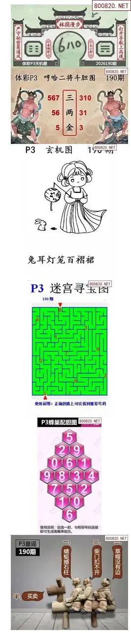 蜂巢天机图谜
