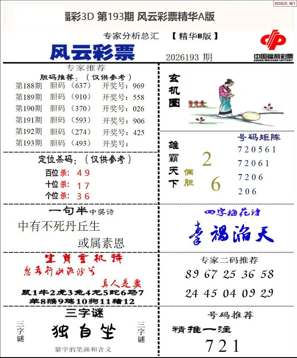 风云彩票精华B
