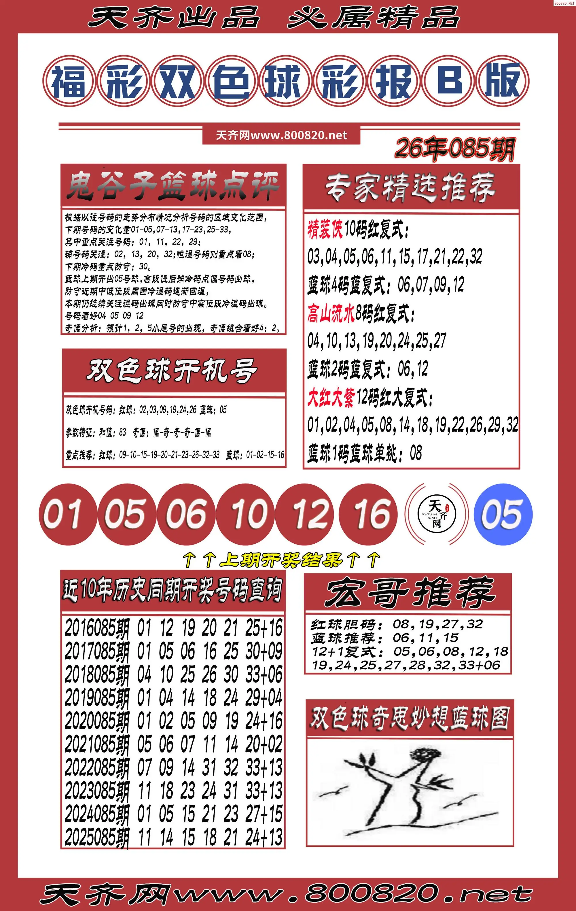 双色球彩报B版
