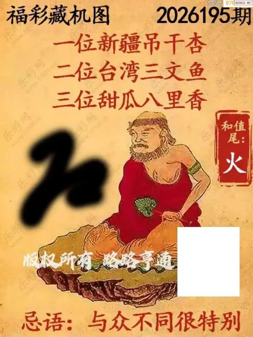 乐彩3D藏机图