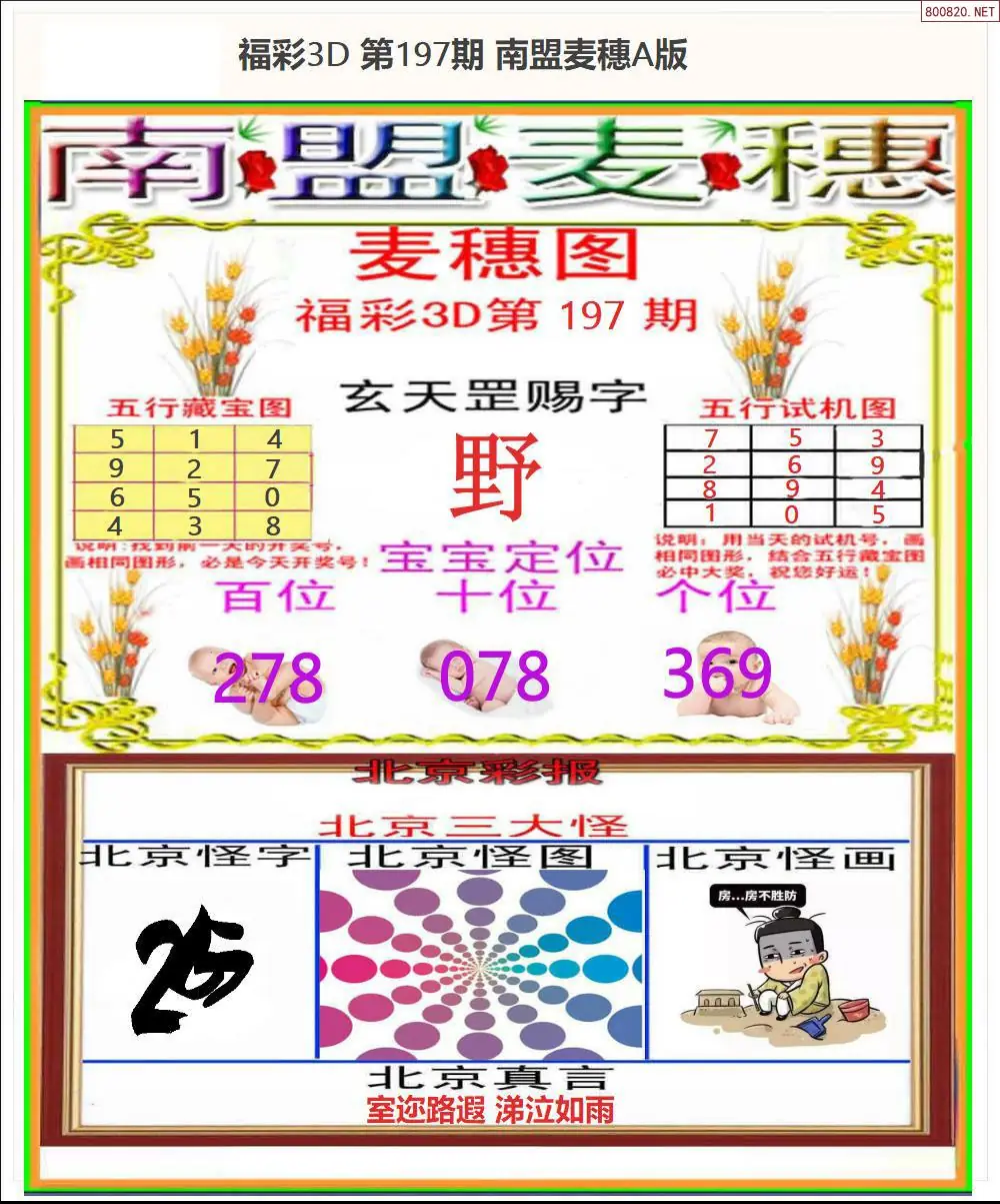 A181南盟麦穗A版