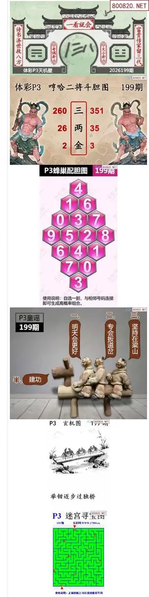 蜂巢天机图谜