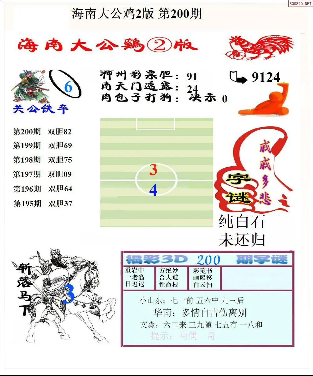 A198大公鸡2版