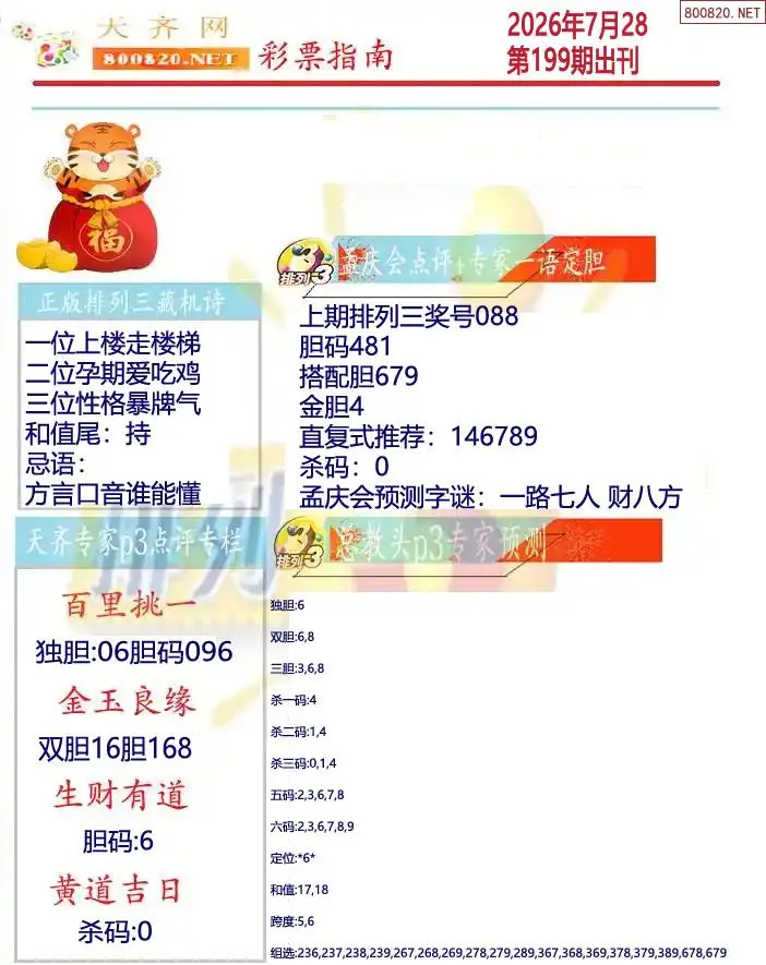 排列三彩票指南2