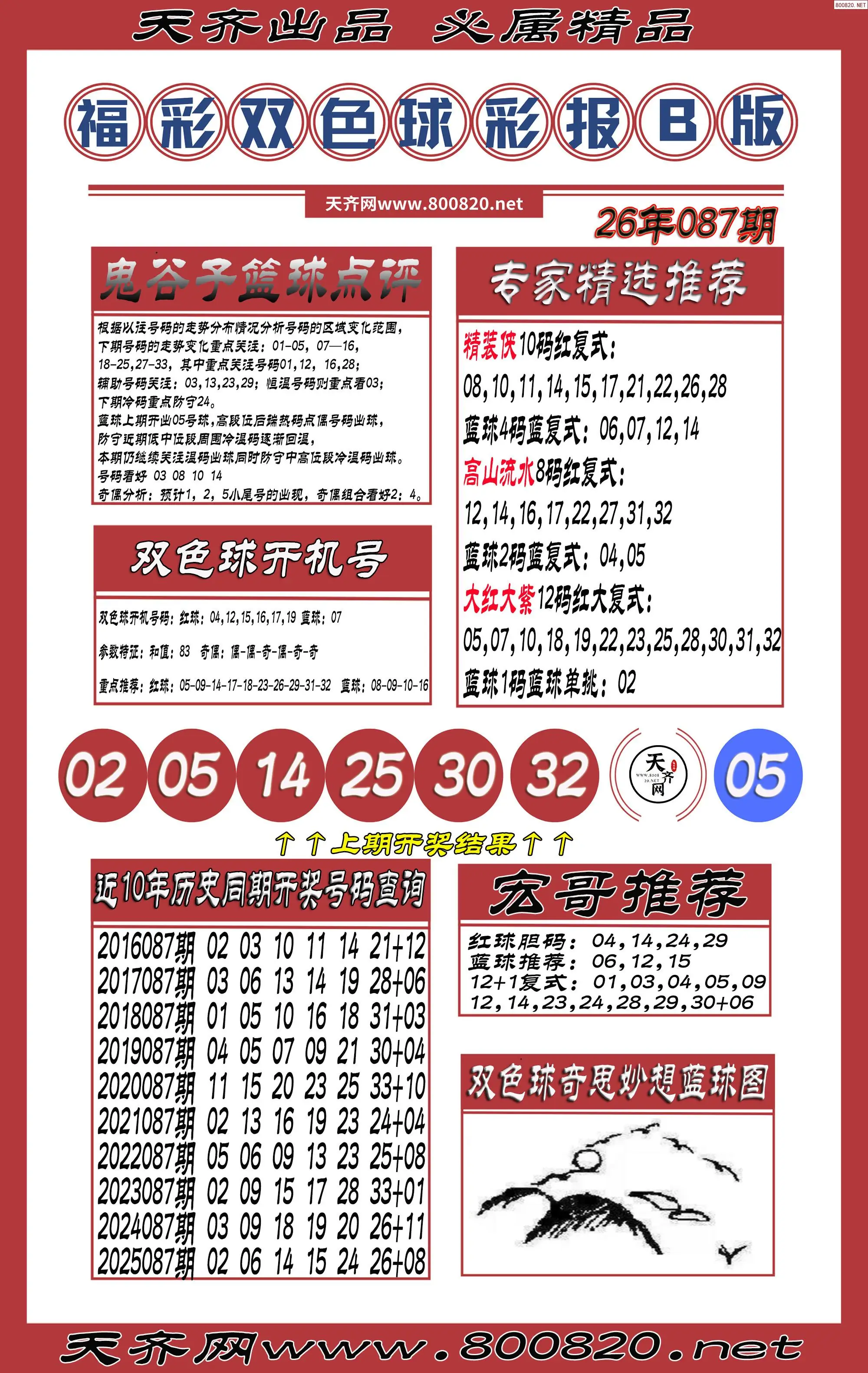 双色球彩报B版