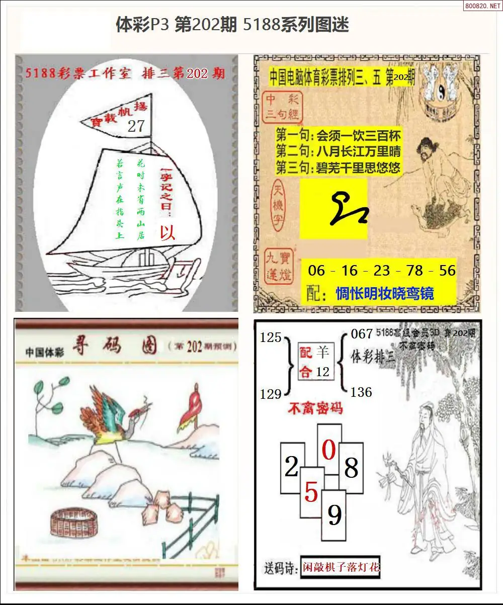 5188系列P3图迷
