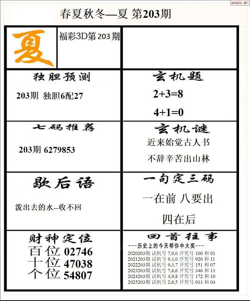 A190春夏秋冬2版