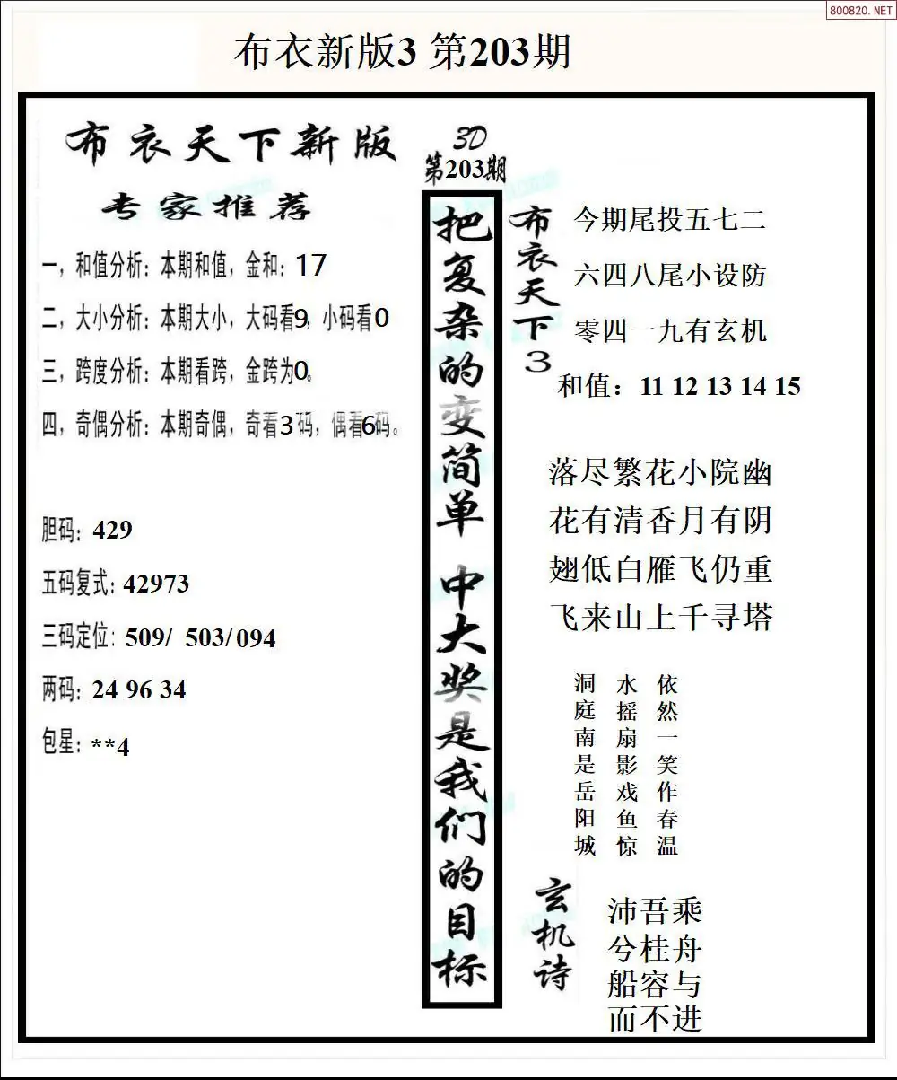 A53新版布衣3