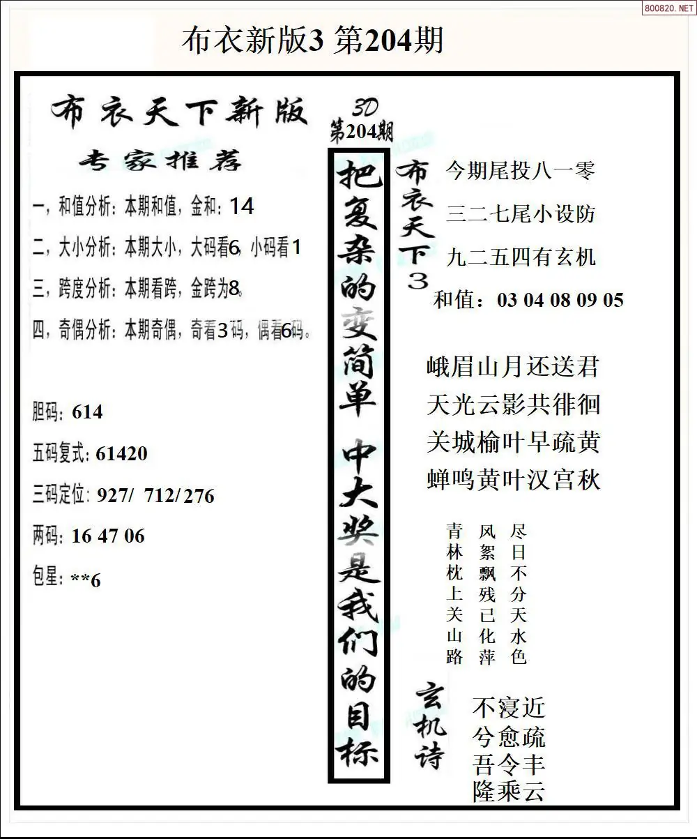 A53新版布衣3