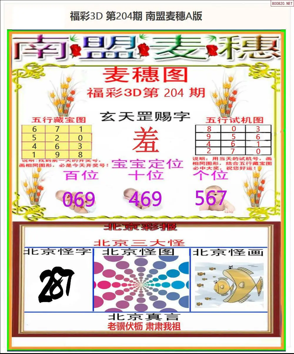 A181南盟麦穗A版