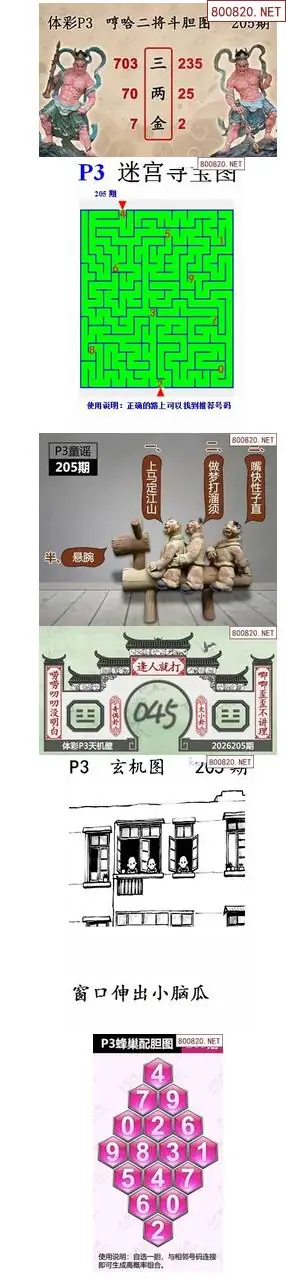 蜂巢天机图谜