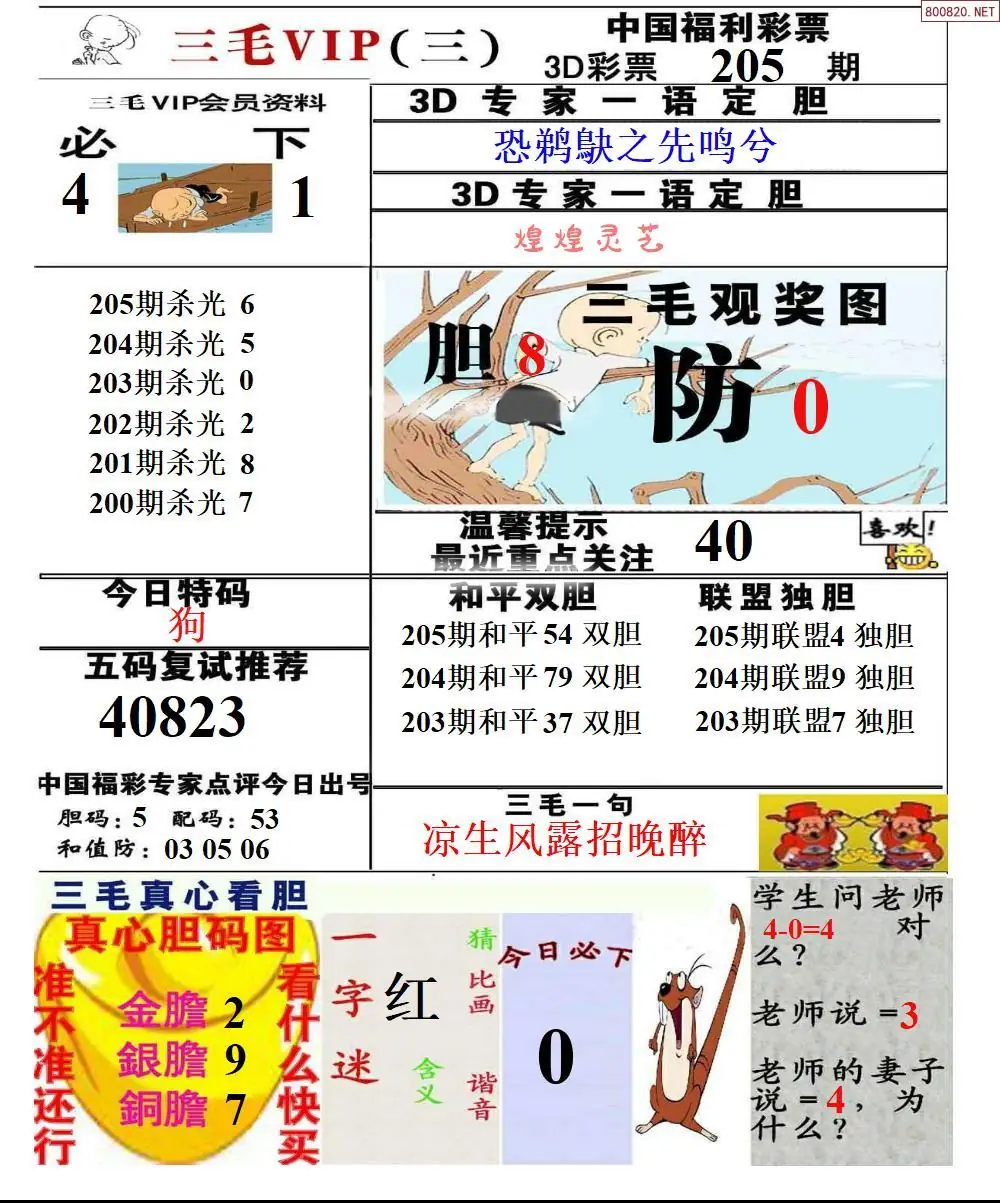 A234三毛VIP三版