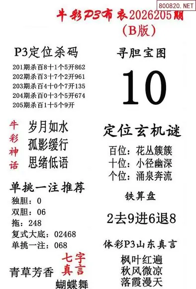 p3牛彩布衣B版