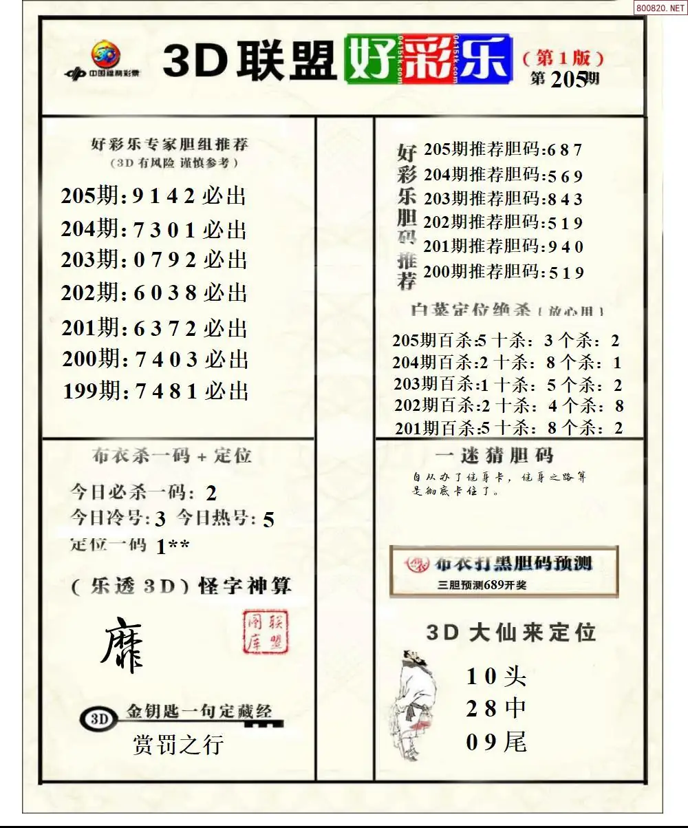 A223联盟好彩乐1