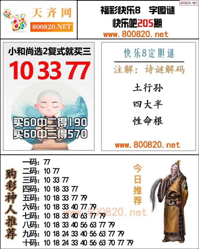 购彩神人推号图