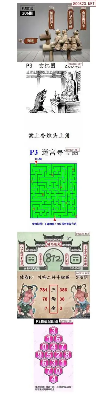 蜂巢天机图谜