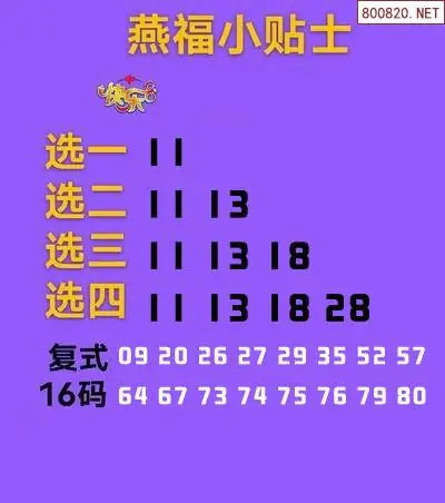 燕福小贴士