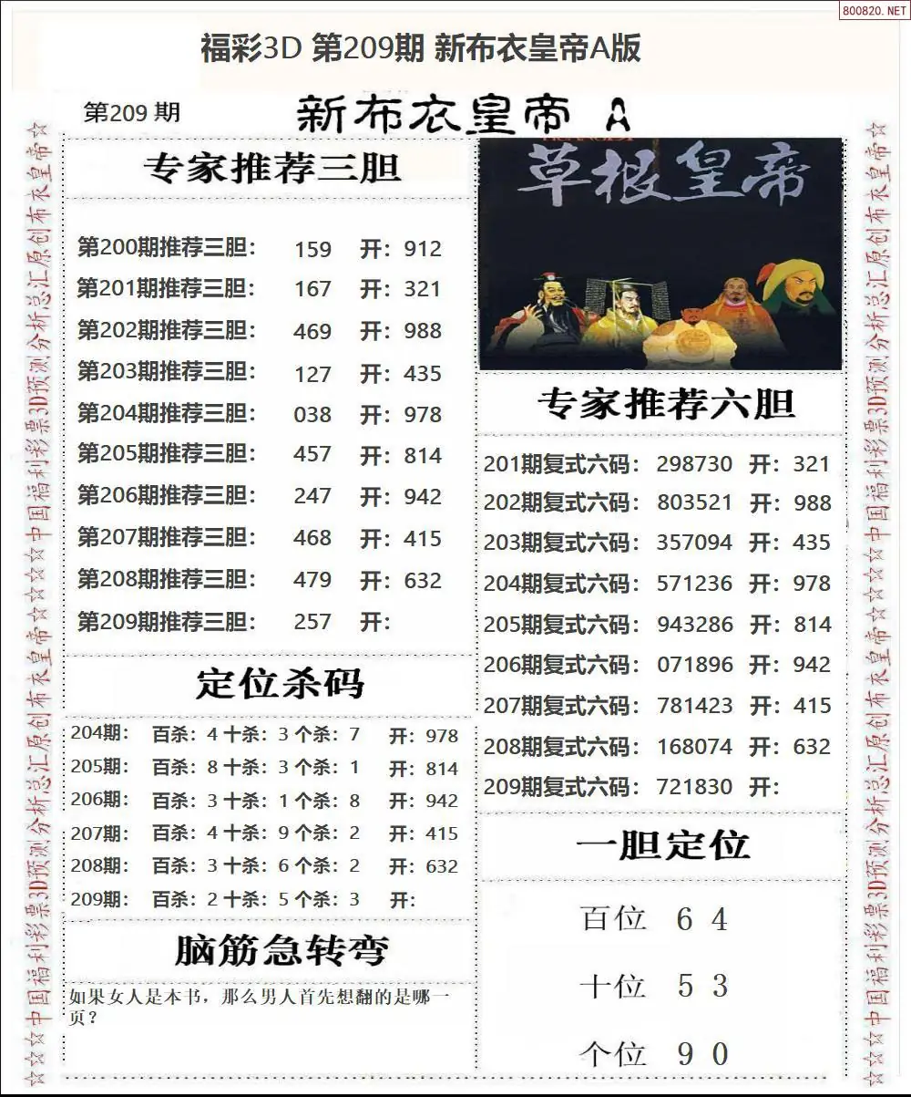 A57新布衣皇帝A