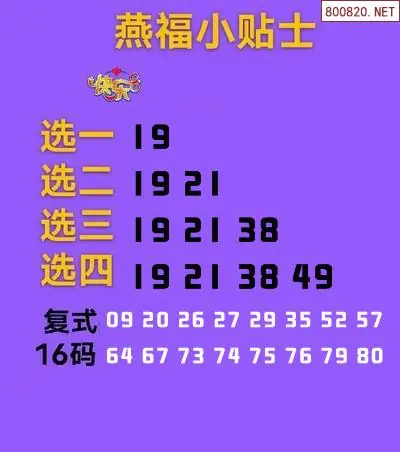 燕福小贴士