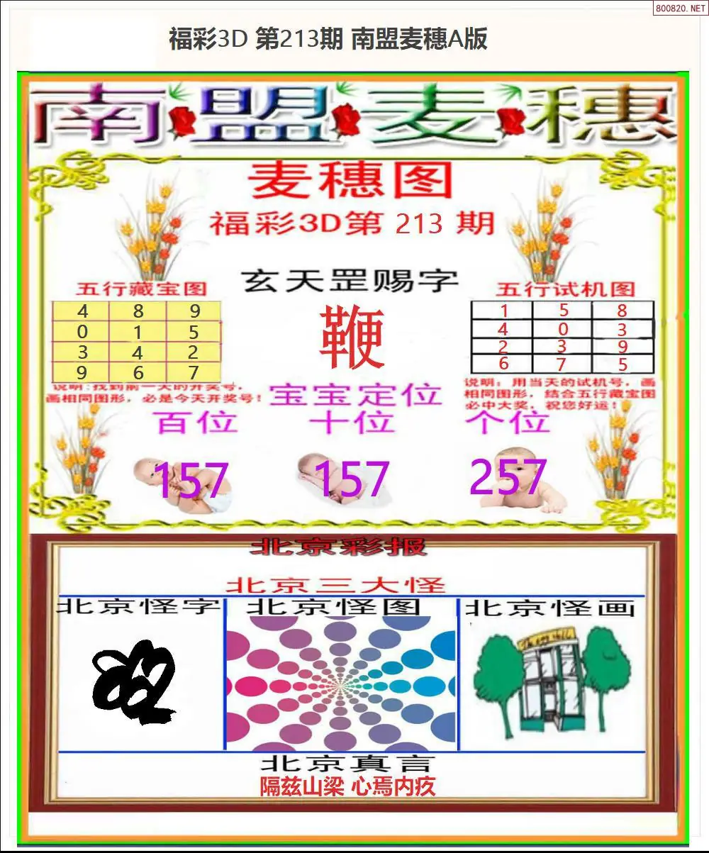 A181南盟麦穗A版