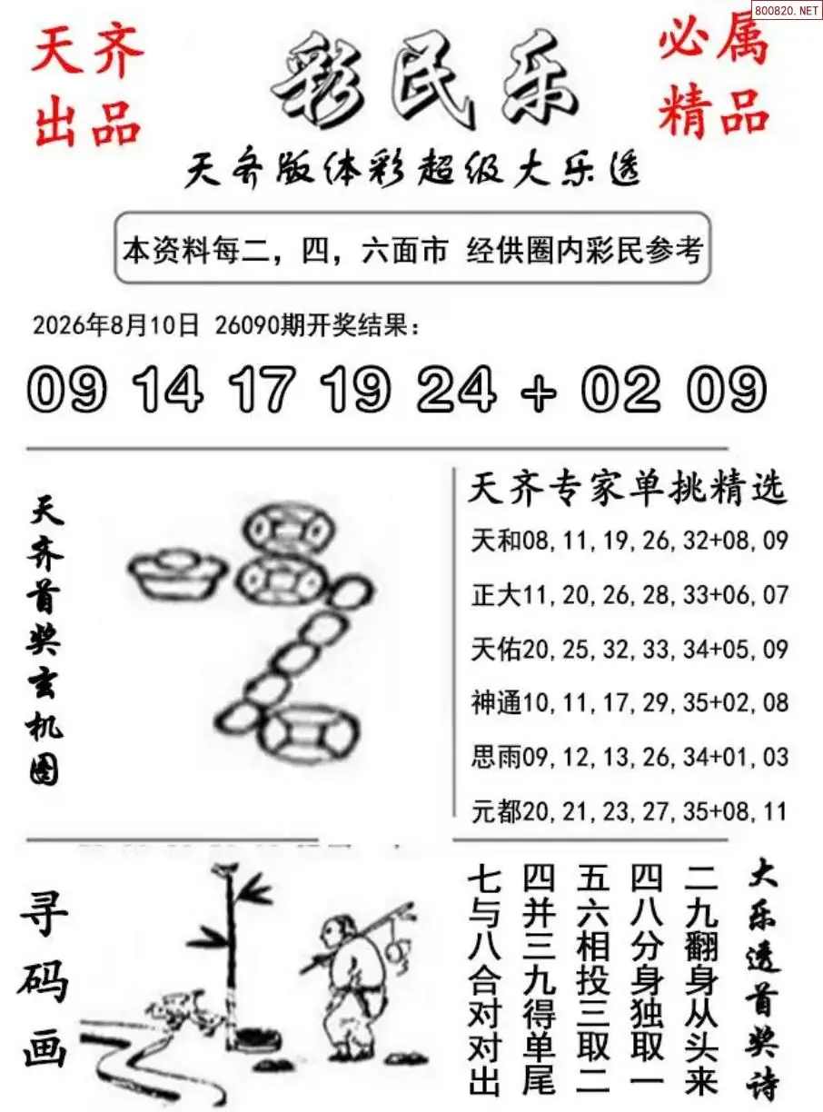 大乐透彩民乐图