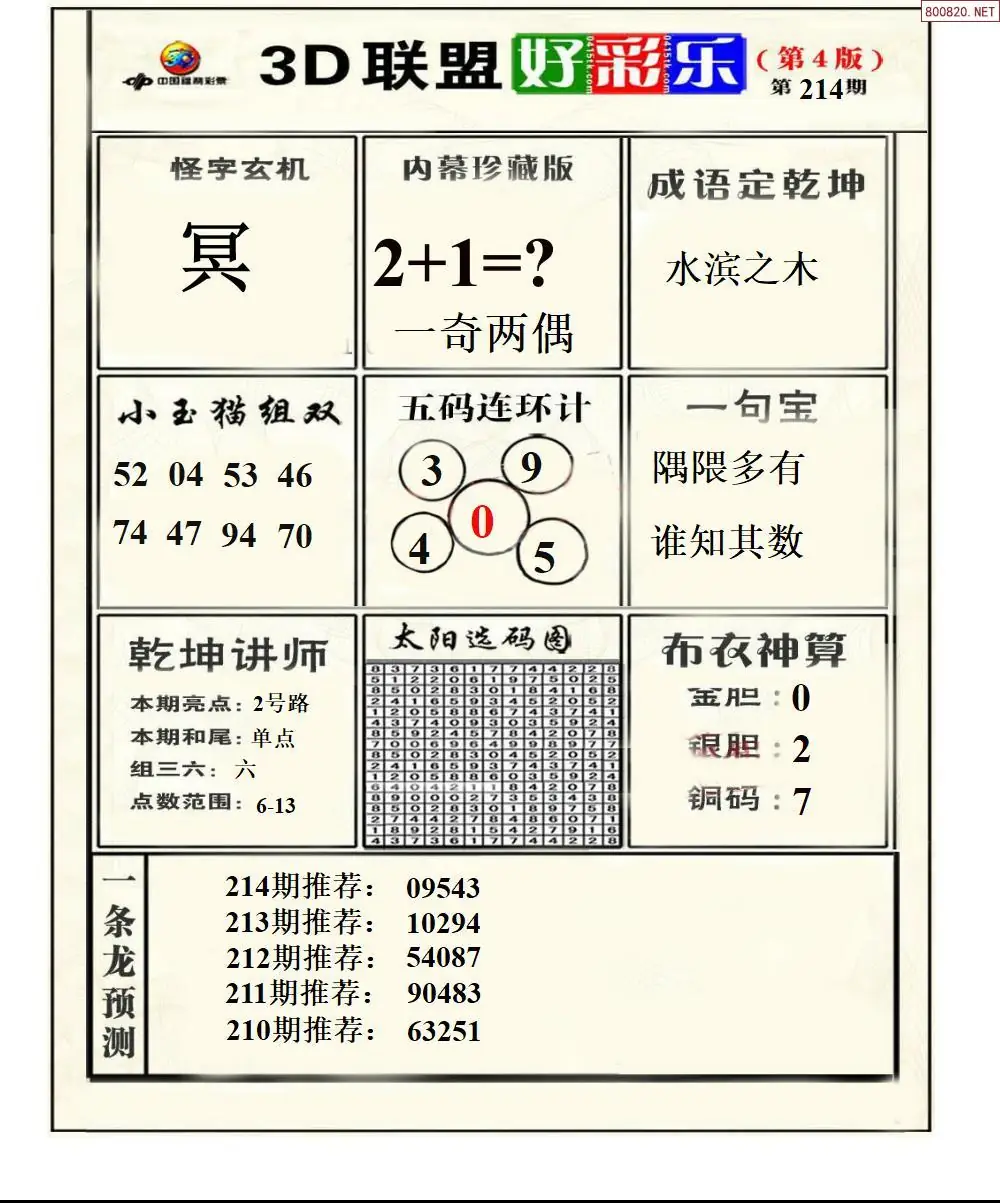 A226联盟好彩乐4