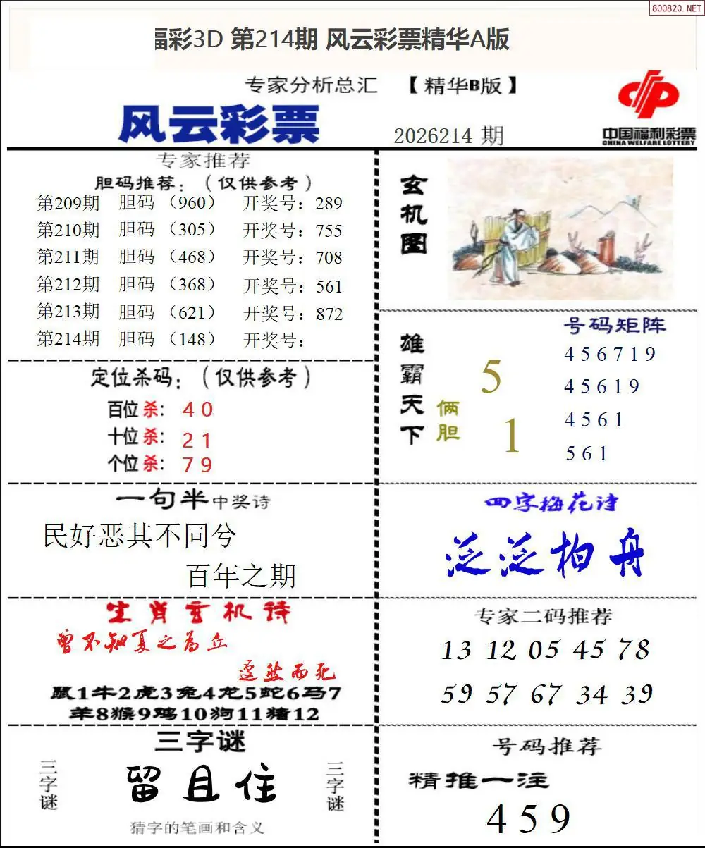 A170风云彩票精华B