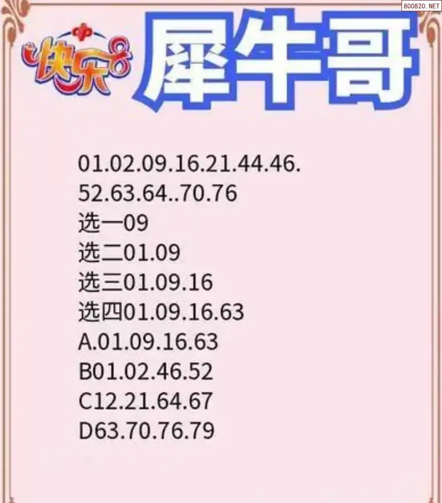 犀牛哥推荐