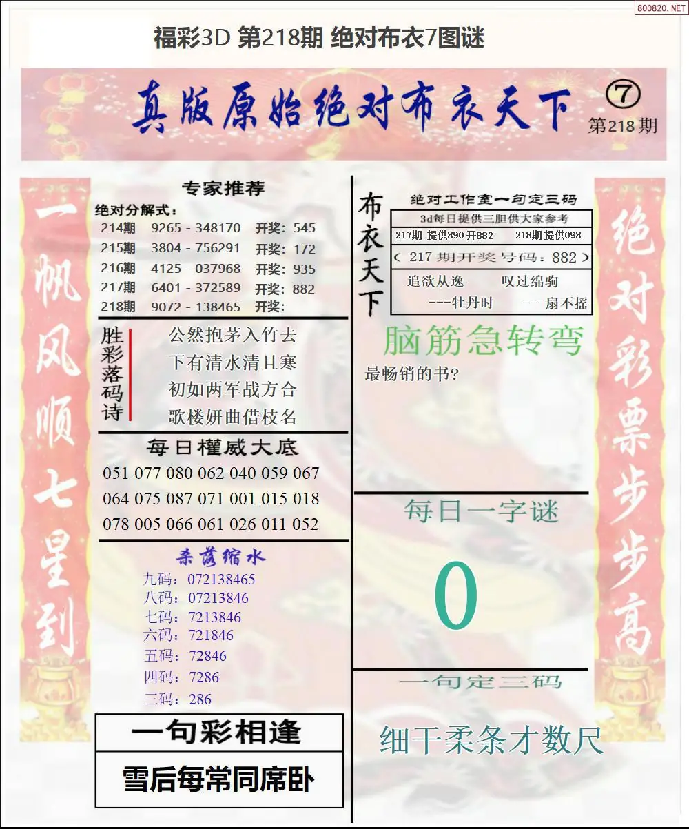 绝对布衣7