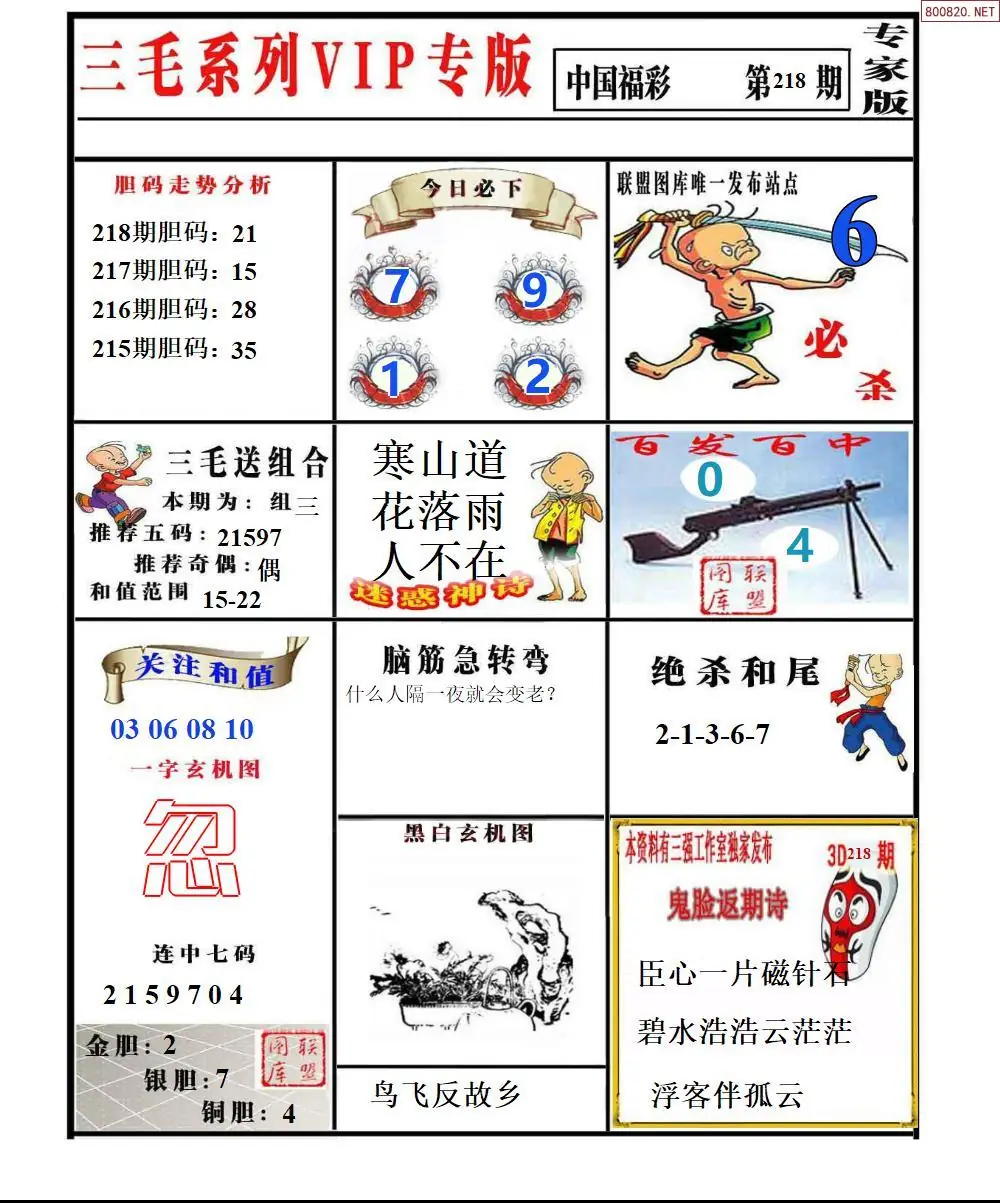 三毛系列VIP专版