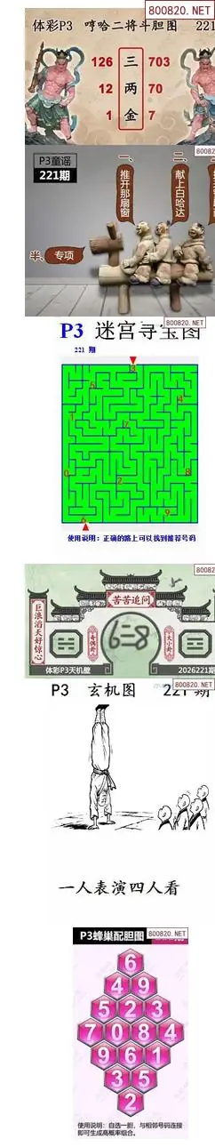 蜂巢天机图谜
