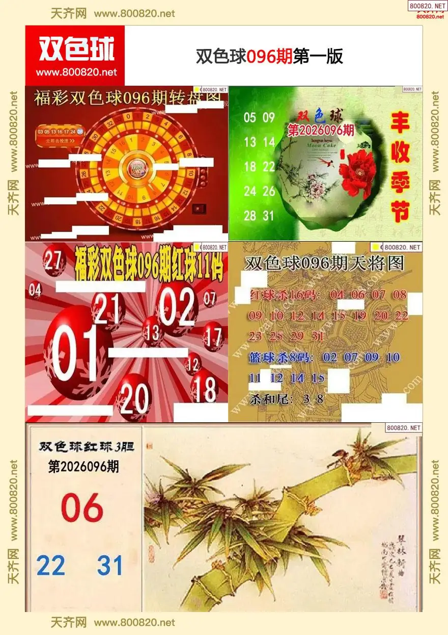 双色球字图谜一版