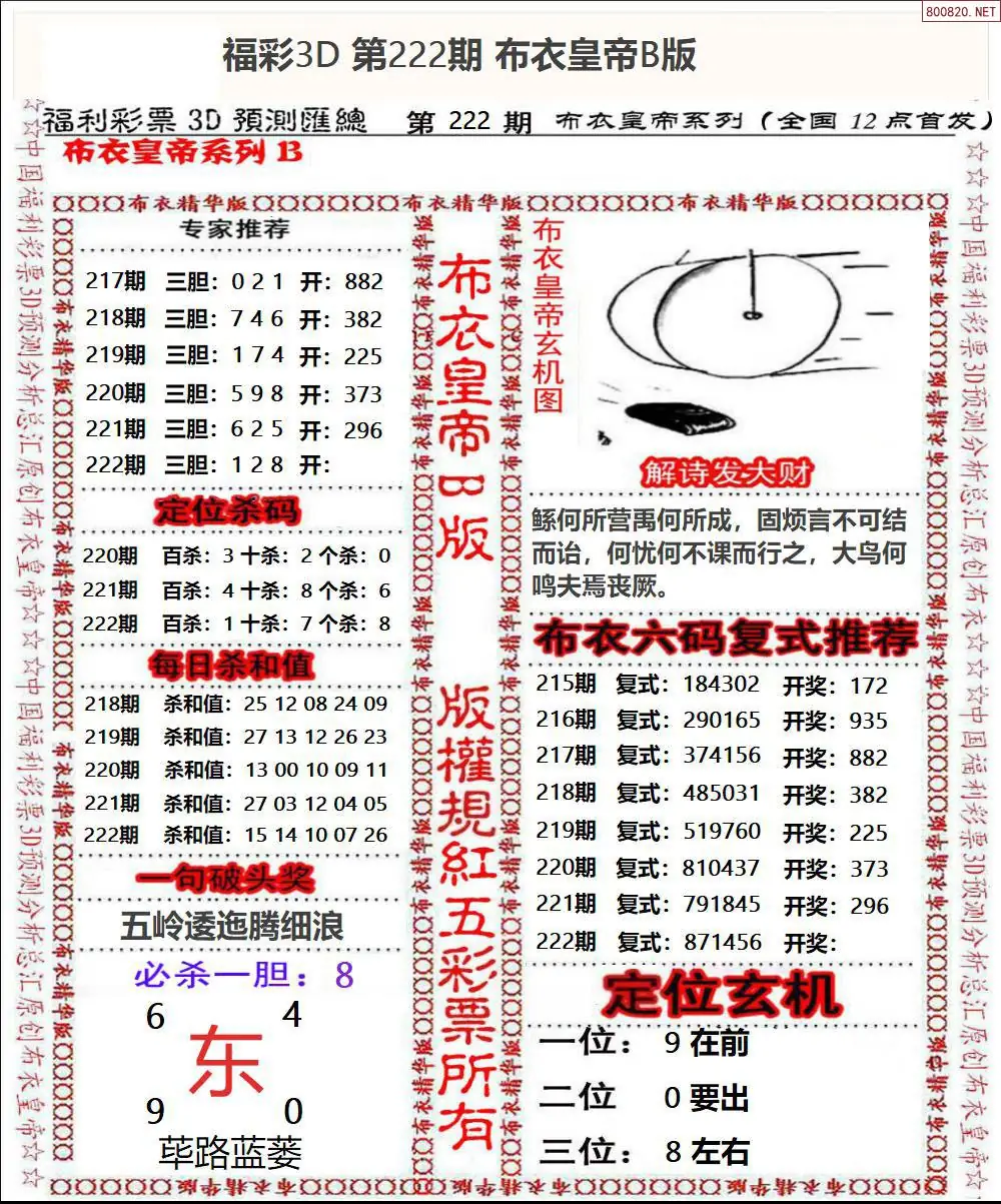 布衣皇帝B版