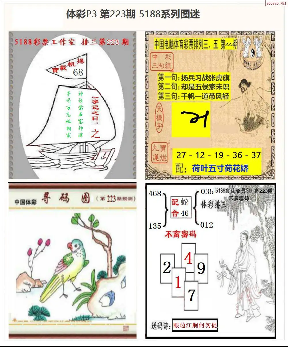 5188系列P3图迷