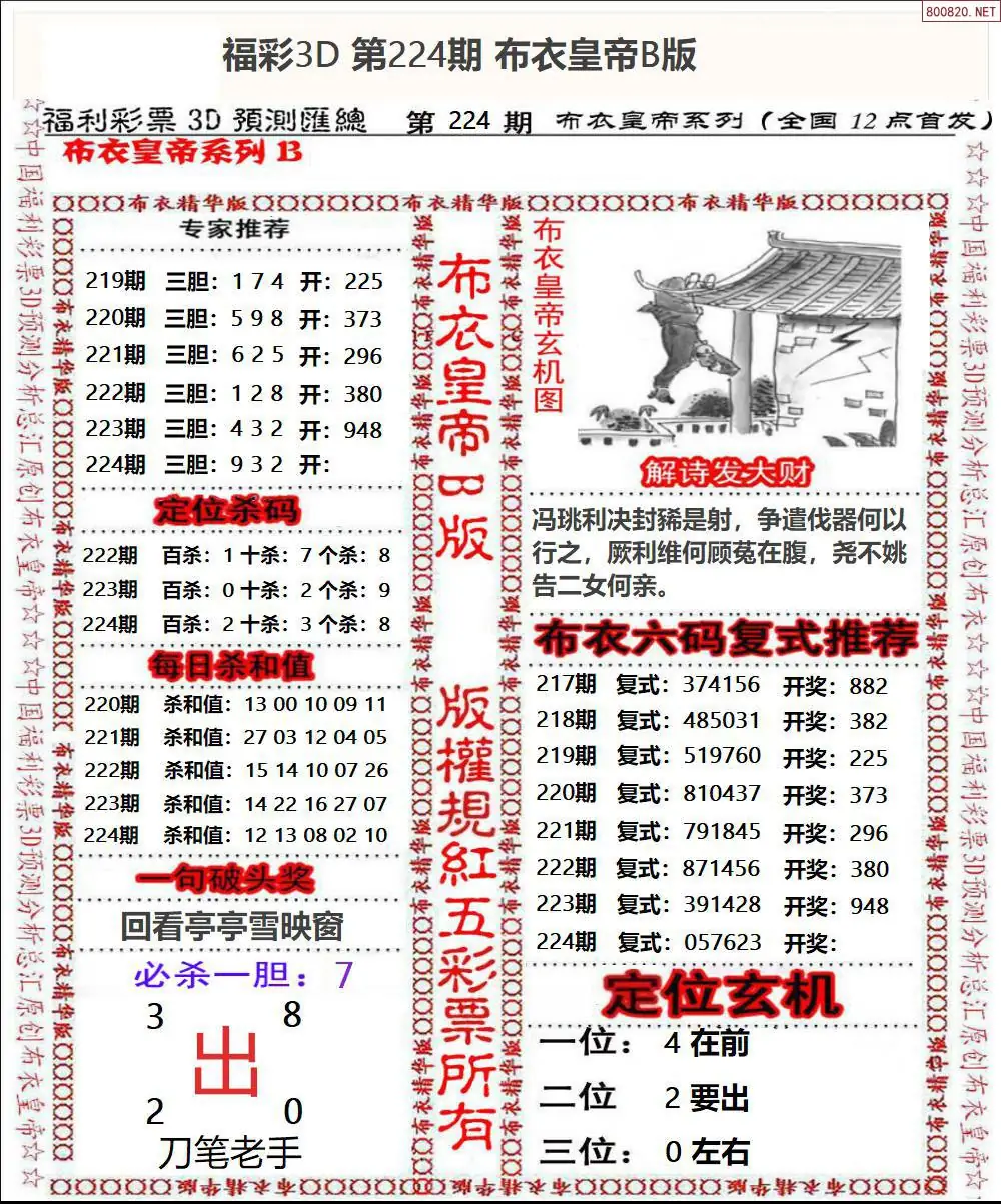 布衣皇帝B版