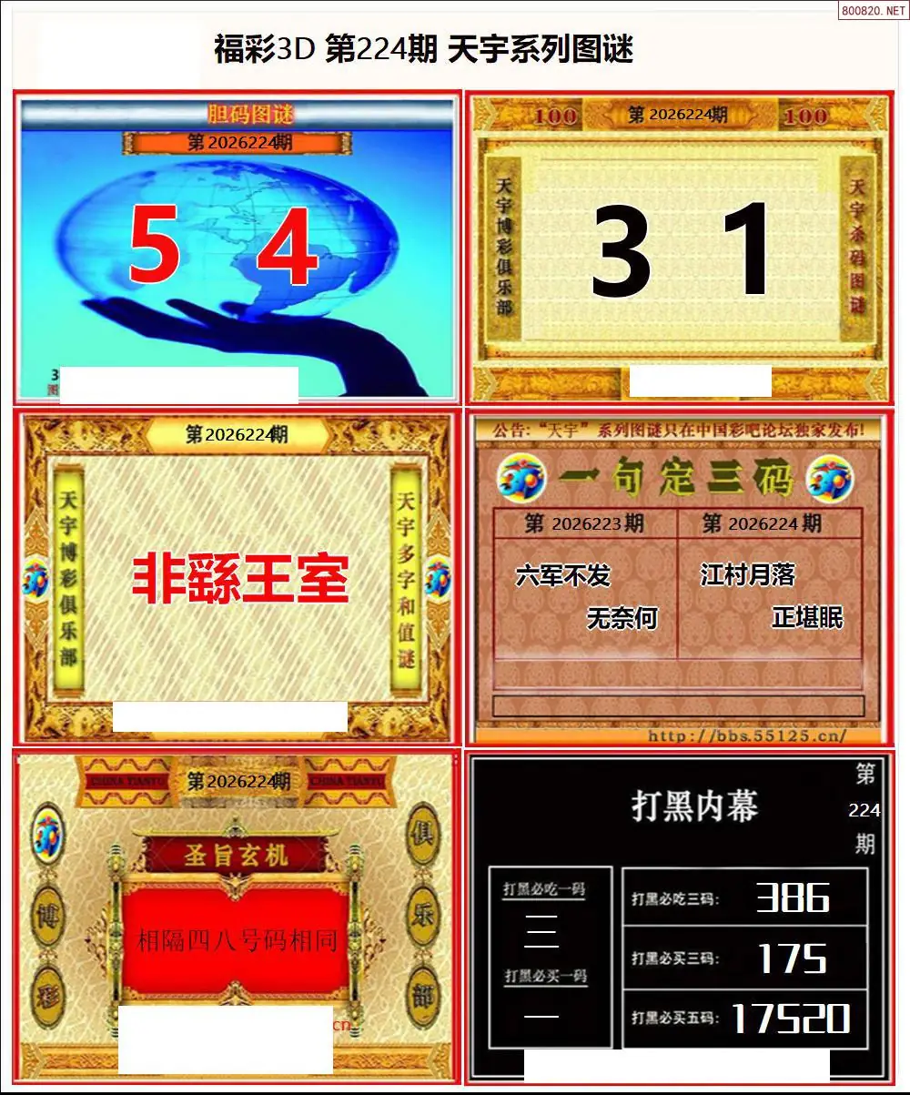 天宇全图打印版