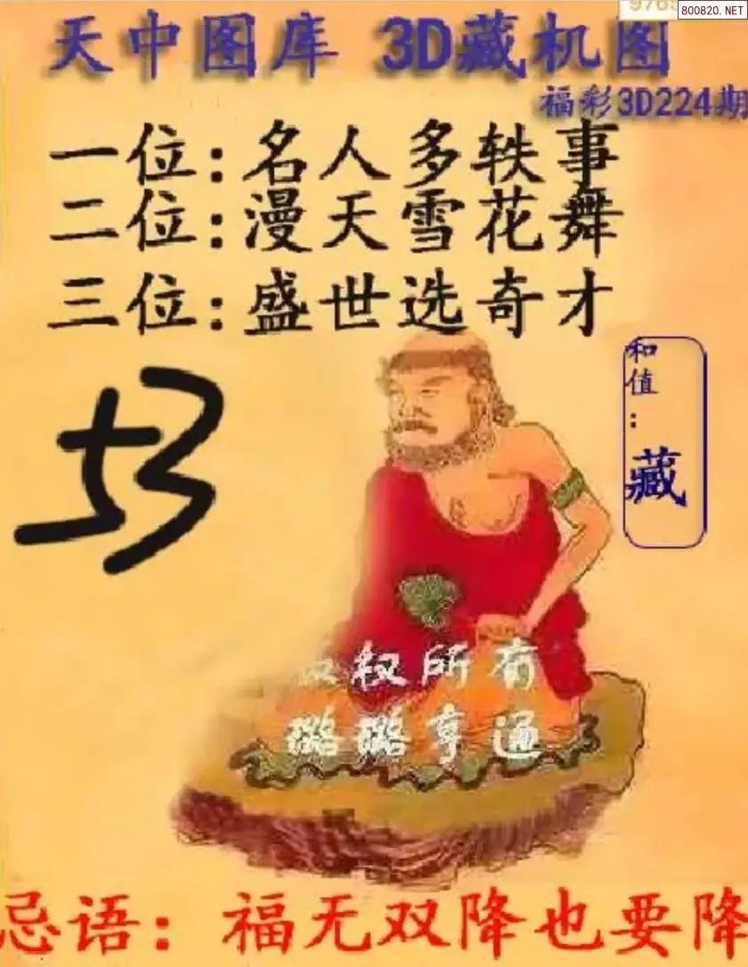 天中藏机图