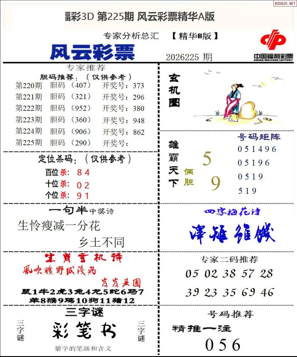 风云彩票精华B